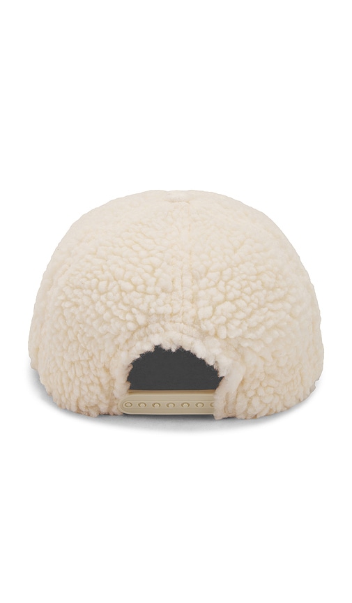 Shop Central Park West Malibu Sherpa Cap In Ivory