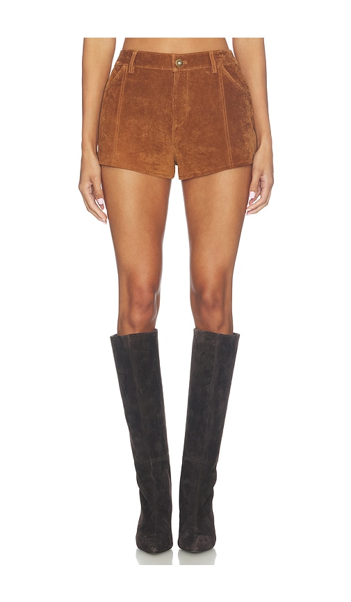Odessa Genuine Suede Short