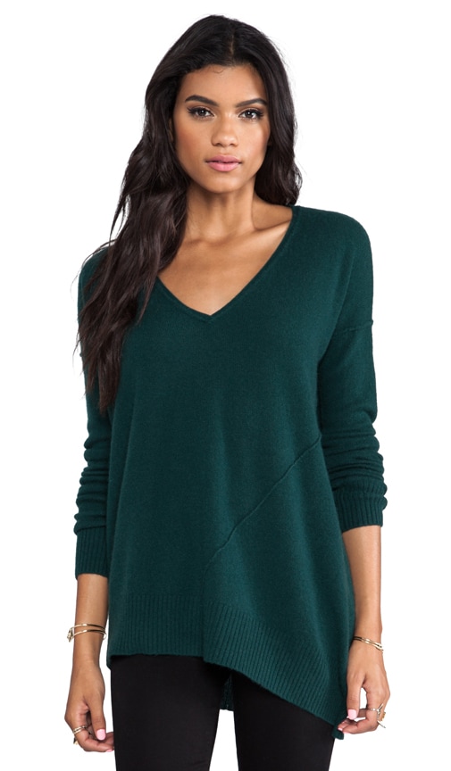hunter green sweater