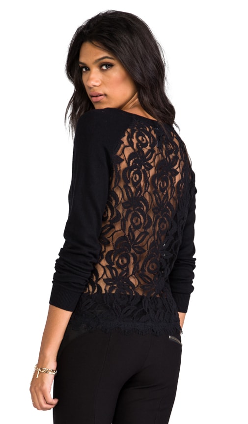 Harlem Square Lace Sweater