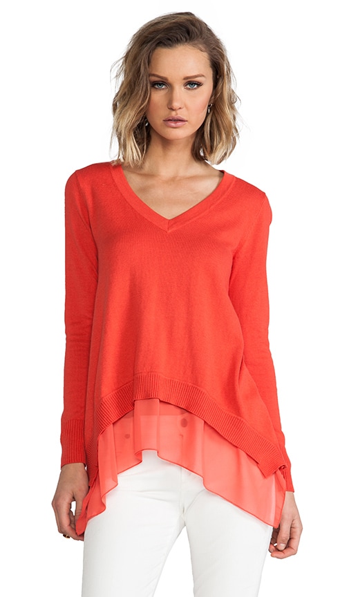 Chile Layered V-Neck Sweater