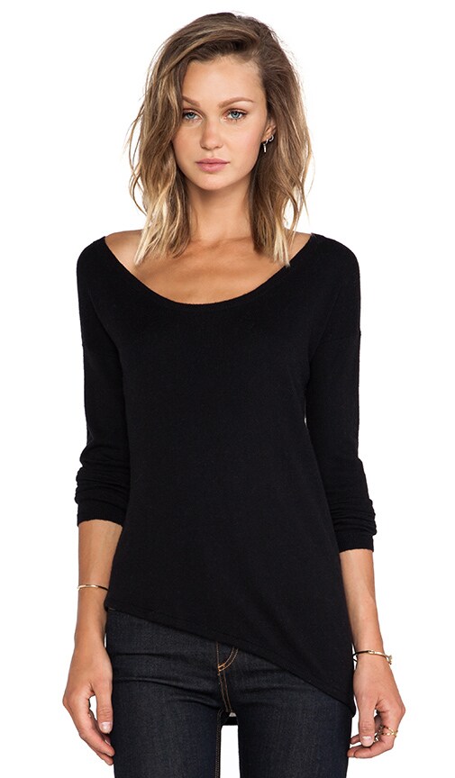 Syracuse Asymmetric Hem Sweater