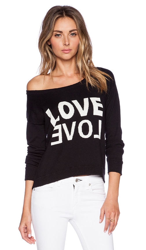 San Antonio LOVE Cropped Sweater