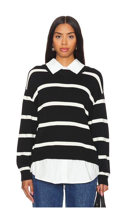 CENTRAL PARK WEST TESSA CREWNECK TWOFER 