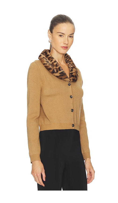Central Park West Gia Sweater In Brown