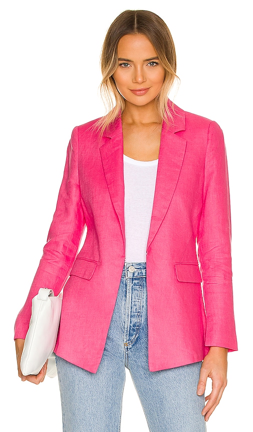 Central Park West x REVOLVE Birch Blazer in Hot Pink | REVOLVE