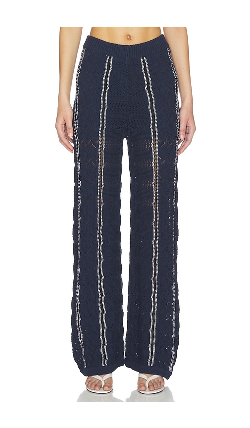 Amber Novelty Stitch Sweater Pant
