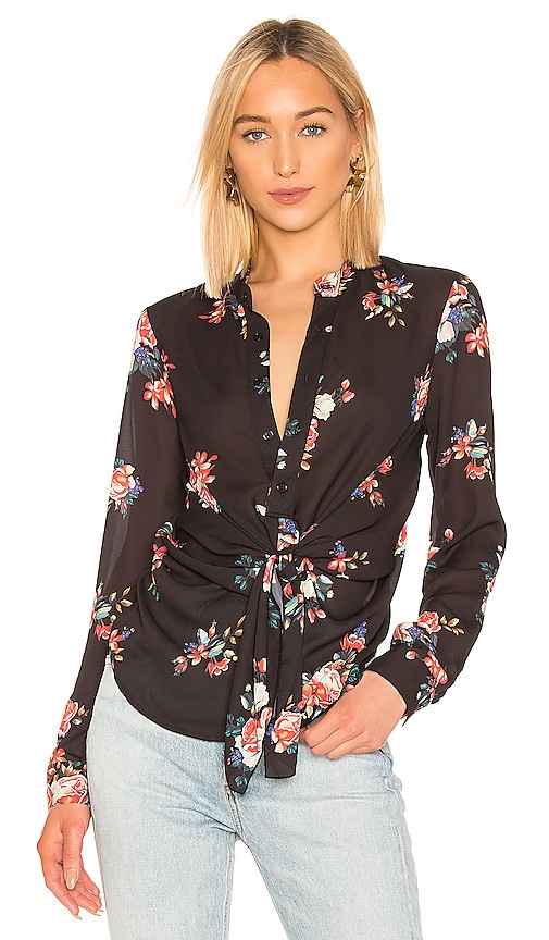 Sanctuary Tie Waist Blouse