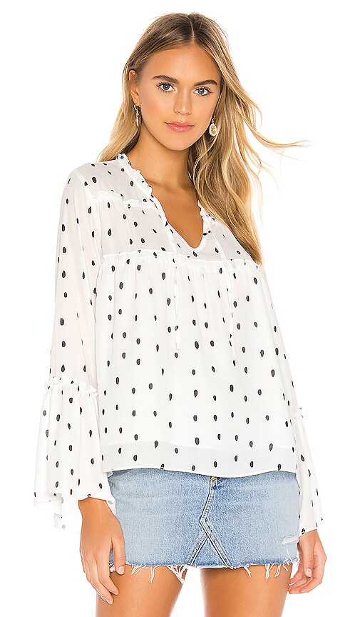 Rosewood Dot Top