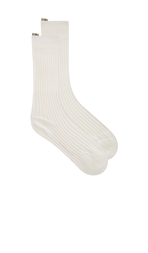 Comme Si The Merino Chunky Sock in Cream