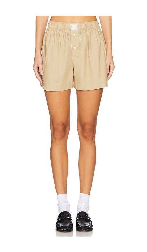 Shop Comme Si La Boxer Classica Short In Tan