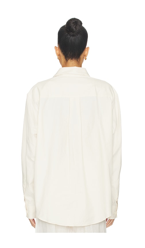  Comme Si Hemd La Shirt Flannel Classica In Cream. Größe Xs. Also In S, M, L. 