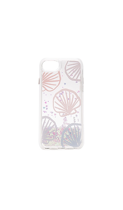Seashell Scape iPhone 7 Glitter Case