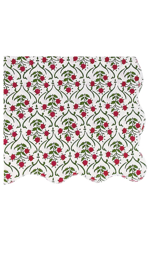 Chefanie Block Print Noel Tablecloth In N,a