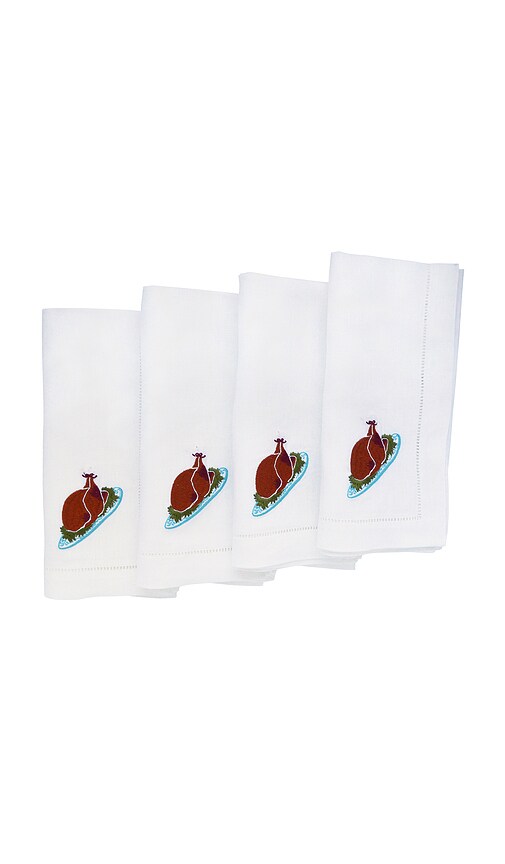 Chefanie Thanksgiving Turkey Napkins