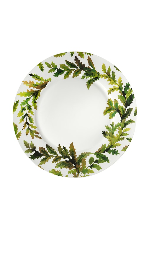 Chefanie Green Leaves Salad Plate In Beauty: Na