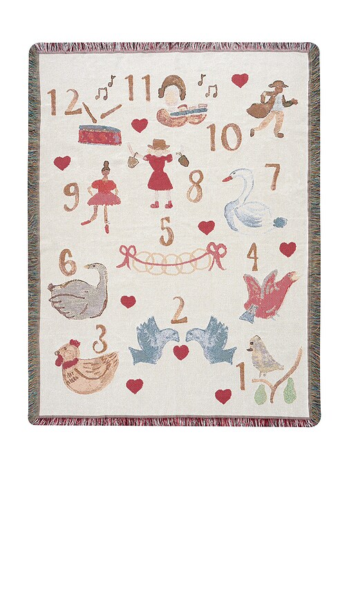 Chefanie 12 Nights Of Christmas Blanket