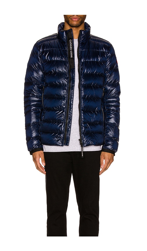 Canada Goose Crofton Jacket in Atlantic Navy | REVOLVE