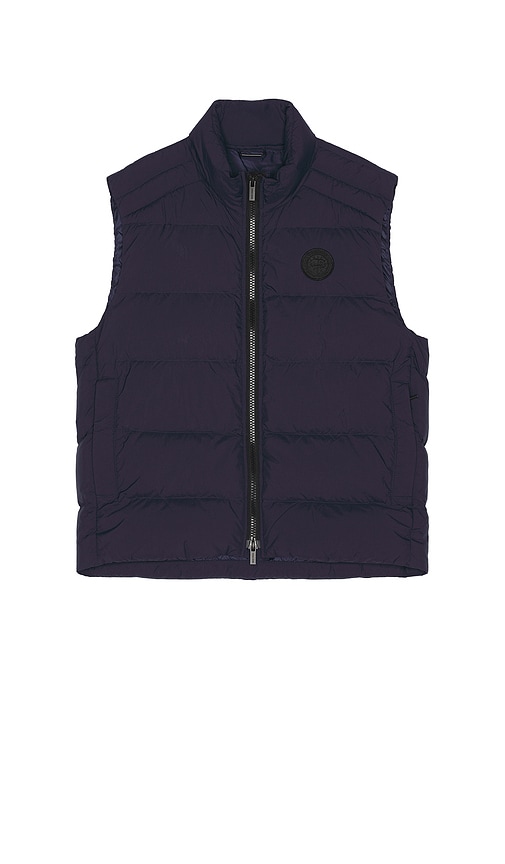 Canada Goose Crofton Vest Enduraluxe In Blue