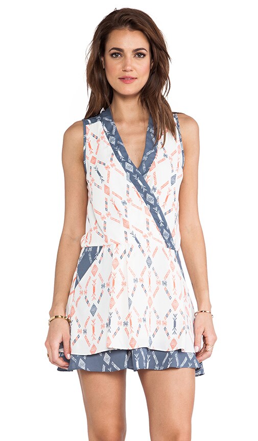 Mock Wrap Dress