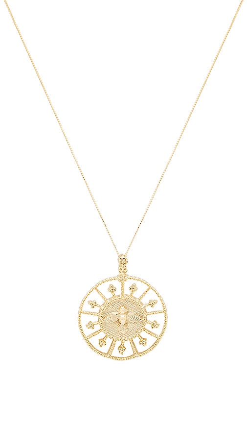 Child of Wild Feathers Of Peace Necklace in Gold | REVOLVE