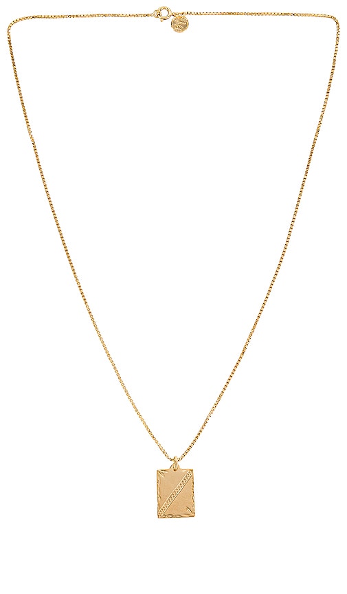 LAURA LOMBARDI Carla Chain Necklace in Brass