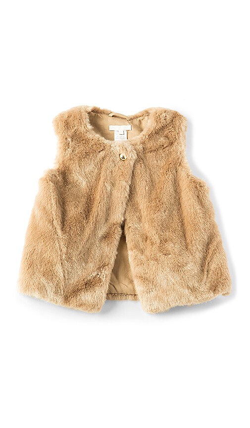 Kids Faux Fur Vest