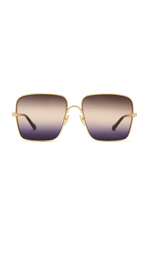 Chloe Aly Square Sunglasses