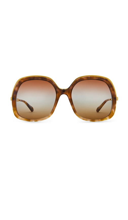Chloé Aly Square Sunglasses In Multi