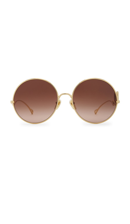 Chloé Iconic Ťªé˜³é•œ €“ ɇ‘黄&棕色. Űºç � All. In Gold