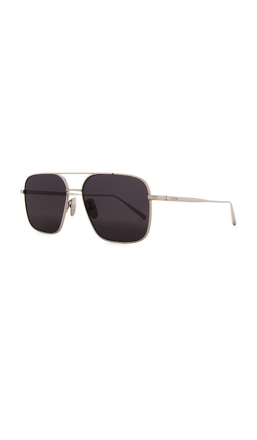 Shop Chimi Aviator Sunglasses In Grey