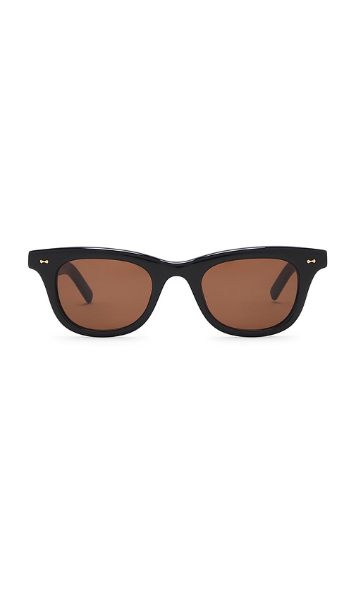 Chimi Ease Sunglasses in Black & Dark Brown