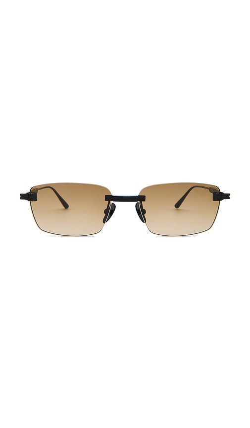 Chimi Rimless Cubic Sunglasses In Brown
