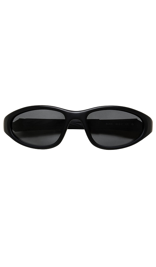 Shop Chimi Split Sunglasses In Black