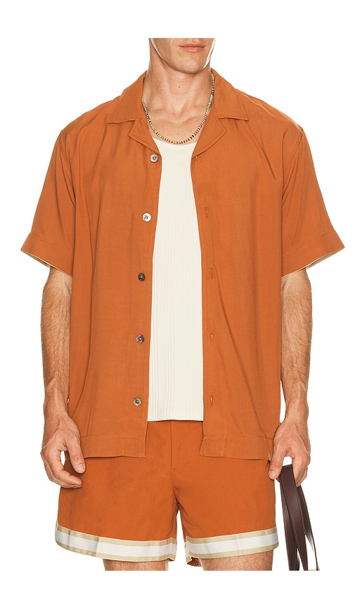 Che Valbonne Shirt In Rust