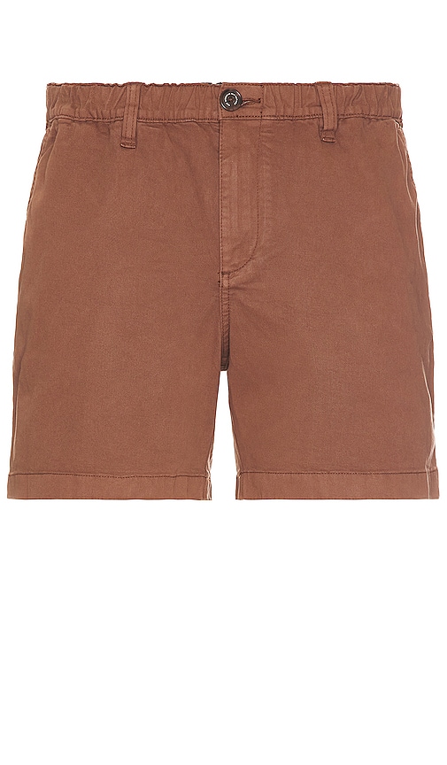 Chubbies The Chesterfields 5.5 Original Stretch Short In Dark Brown