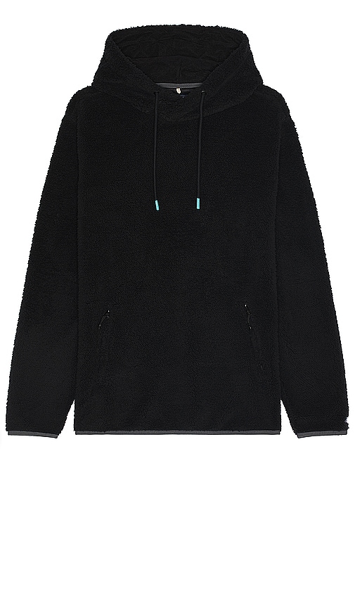 Shop Chubbies The Are You Afraid Of The Dark High Pile Hoodie In Black