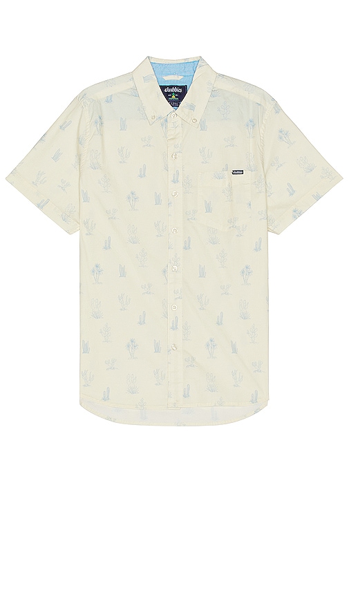 Chubbies The Cactus Makes Perfect Friday Shirt In Off White