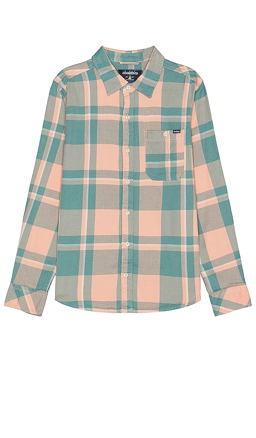 Chubbies The Oranginal Flannel Shirt In Coral