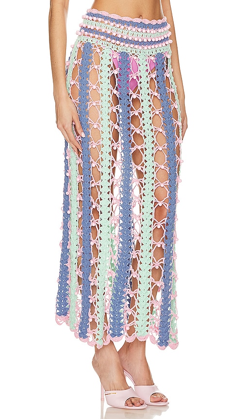 Celiab Argento Skirt In 碎花