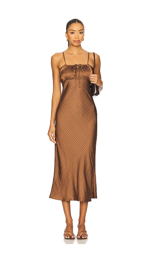 Leo Dress in Brown. - size L (also in M, S, XL, XS) - Ciao Lucia - Modalova