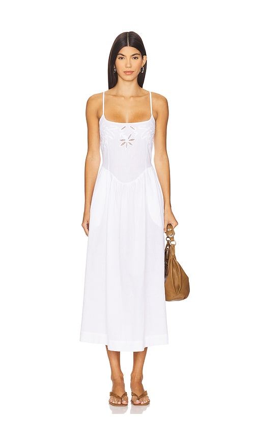 Neroni Dress in White. - size XXS (also in L, M, S, XL, XS)