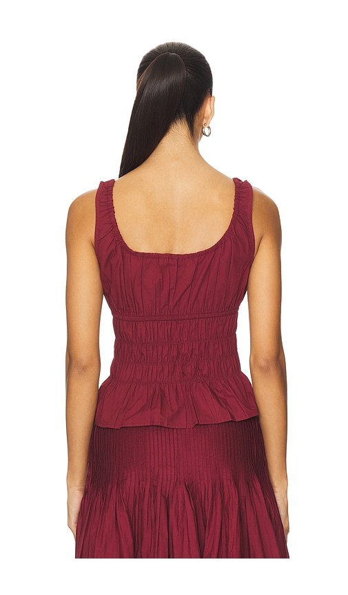  Ciao Lucia ärmelloses Oberteil Gigi In Burgundy. Größe Xxs. Also In Xs, L. 
