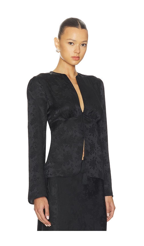 Ciao Lucia Jorgina Top In Black