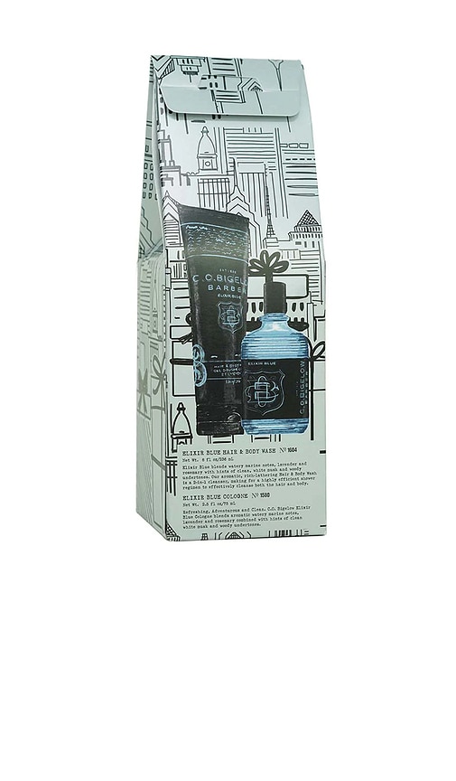 C.o. Bigelow Elixir Blue Duo Apothecary Box