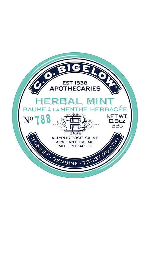 C.o. Bigelow Herbal Mint Salve Tin