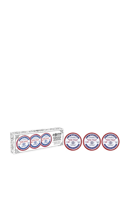 C.o. Bigelow Rose Salve Tin Trio