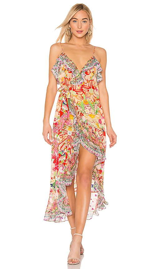 camilla kimono wrap dress