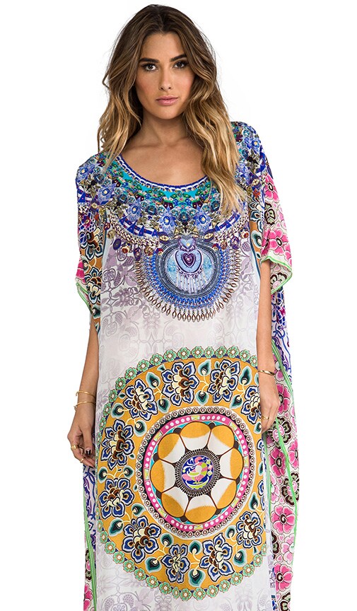 Portable Paradises Round Neck Kaftan