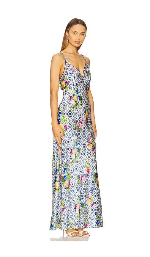 Shop Camilla Maxi Slip Dress In Wall To Wall Wonders